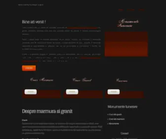 Monumente-Funerare.net(Monumente Funerare Granit) Screenshot