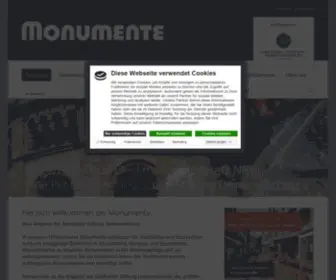 Monumente-Online.de(Monumente Online) Screenshot