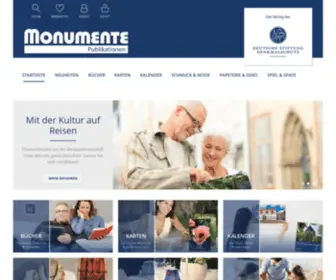 Monumente-Shop.de(Monumente Publikationen) Screenshot