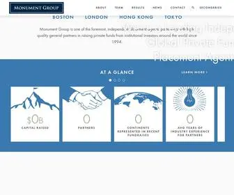 Monumentgroup.com(Monument Group) Screenshot