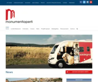 Monumentiaperti.com(Monumenti Aperti) Screenshot