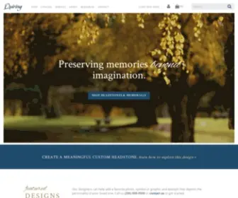 Monuments.com(Quiring monuments) Screenshot