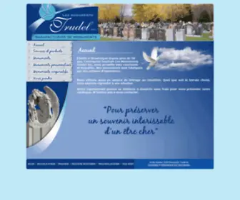 Monumentstrudel.com(Funéraires) Screenshot