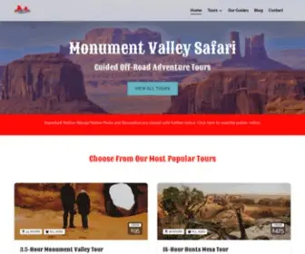 Monumentvalleysafari.com(Monument Vallery Safari) Screenshot