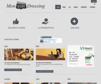 Monvidedressing.ch(Mon Vide Dressing) Screenshot