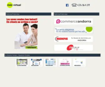 Monvirtual.com(Andorra-Tiendas-Comprar-Esqui-Compras-Electr) Screenshot