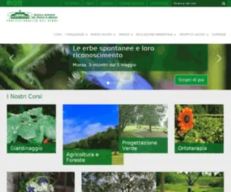 Monzaflora.it(Scuola Agraria del Parco di Monza) Screenshot