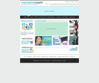 Monzalnet.com(Diseño de paginas web en GRAN CANARIA) Screenshot