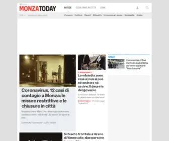 Monzatoday.it(MonzaToday il giornale on line di Monza) Screenshot