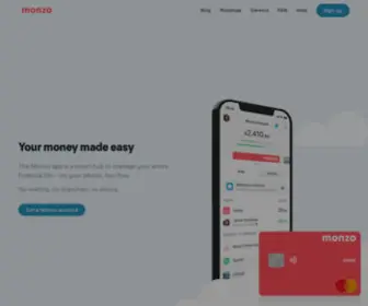 Monzo.com(Online Banking Made Easy) Screenshot