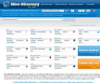 Moo-Directory.com(The Moo Web Directory) Screenshot