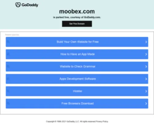 Moobex.com(Trading to Infinity) Screenshot