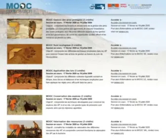 Mooc-Conservation.org(MOOC Conservation) Screenshot