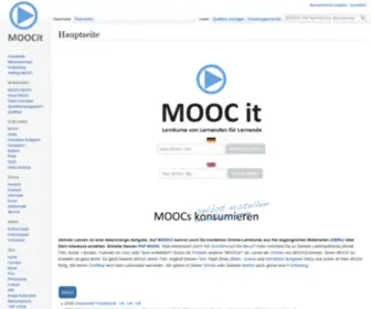 Moocit.de(MOOCit, P4P Mini MOOCs) Screenshot