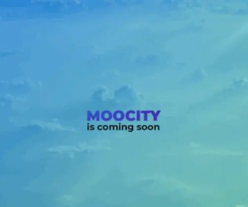 Moocity.com(Moocity) Screenshot