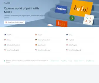 Moo.com(MOO (United States)) Screenshot