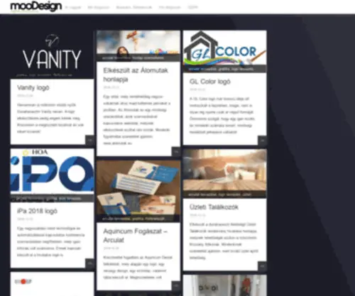 Moodesign.hu(Weboldal készítés) Screenshot