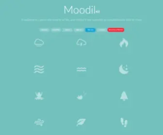 Moodil.com(Nature sounds) Screenshot