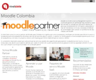 Moodle.com.co(Moodle) Screenshot