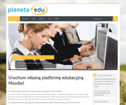 Moodle.org.pl(Platforma e) Screenshot