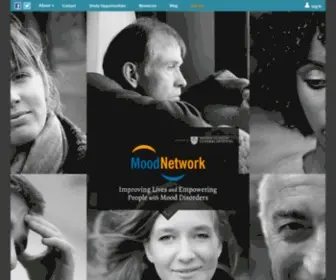 Moodnetwork.org(Homepage) Screenshot