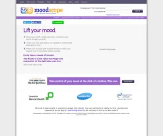 Moodscope.com(Moodscope's depression test) Screenshot