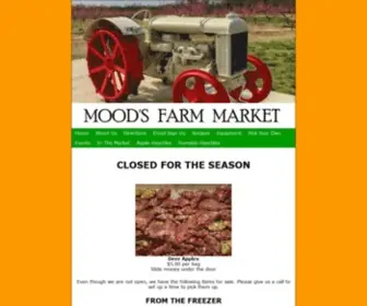 Moodsfarmmarket.com(Mood's Farm Market) Screenshot