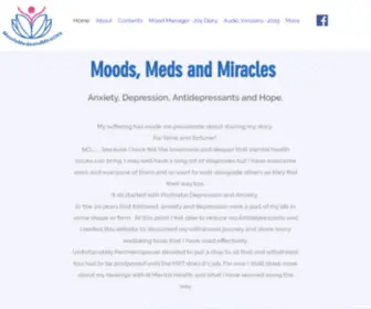 Moodsmedsandmiracles.com(Well Being) Screenshot