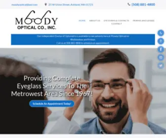 Moodyoptical.com(Moody Optical Co) Screenshot