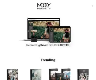 Moodypresets.co.in(Moody Presets) Screenshot