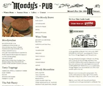 Moodyspub.com(Winter Menu) Screenshot