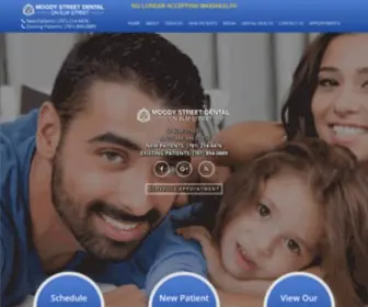 Moodystreetdental.com(Dentist in Waltham) Screenshot