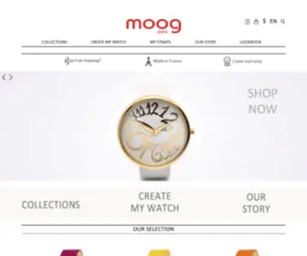 Moog-Paris.com(Montres pour femme) Screenshot
