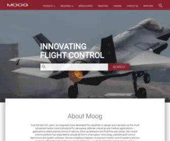 Moog.com(Moog Inc) Screenshot
