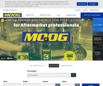 Moogparts.nl(Moog-onderdelen zijn hoogwaardige stuur) Screenshot