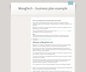 Moogtech.com(Moogtech) Screenshot