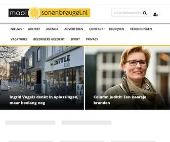 Mooisonenbreugel.nl(Al het nieuws uit SonenBreugel) Screenshot