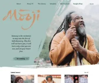 Mooji.org(Mooji – Official Site) Screenshot