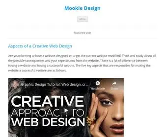 Mookiedesign.com(Mookie Design) Screenshot