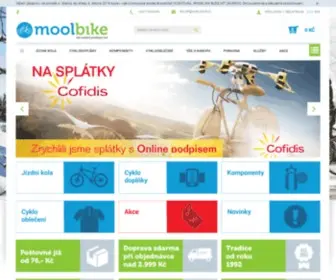 Moolbike.cz(Bike shop) Screenshot