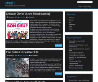 Moolf.com(Most interesting stories on the internet) Screenshot