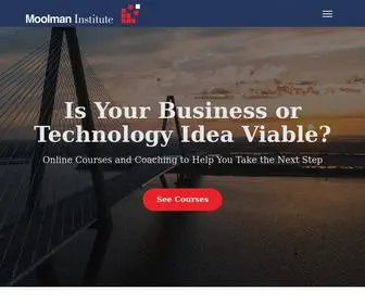 Moolmaninstitute.com(Moolman Institute of Technology Commercialization) Screenshot