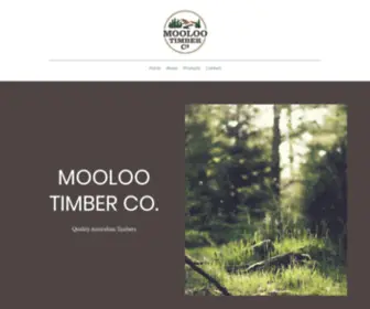 Moolootimberco.com.au(Timber Supplier) Screenshot