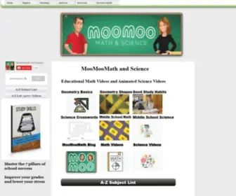 Moomoomath.com(Moomoomath) Screenshot