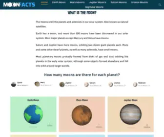 Moon-Facts.com(Moon Facts) Screenshot