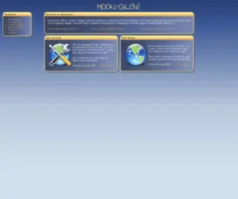 Moon-Glow.co.uk(Web design) Screenshot