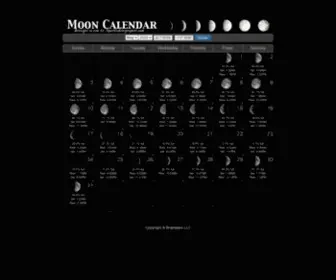 Moon-Phases.net(Moon Phases) Screenshot