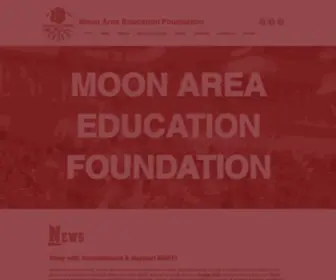 Moonaef.org(The Moon Area Education Foundation) Screenshot