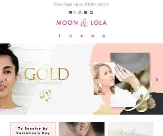 Moonandlola.com(Moon and Lola) Screenshot