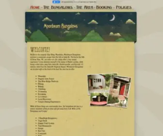 Moonbeambungalows.com(A beautiful vacation rental) Screenshot